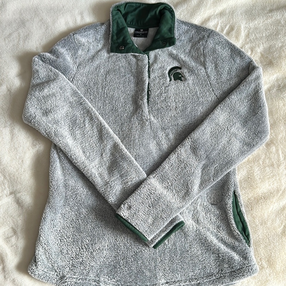 Women’s Michigan State Fuzzy Top (S)